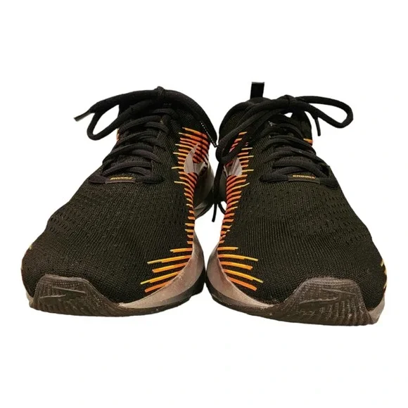 BROOKS Men's Levitate Black/Orange/Red Running Shoes SIZE 11.5 - Picture 8 of 16